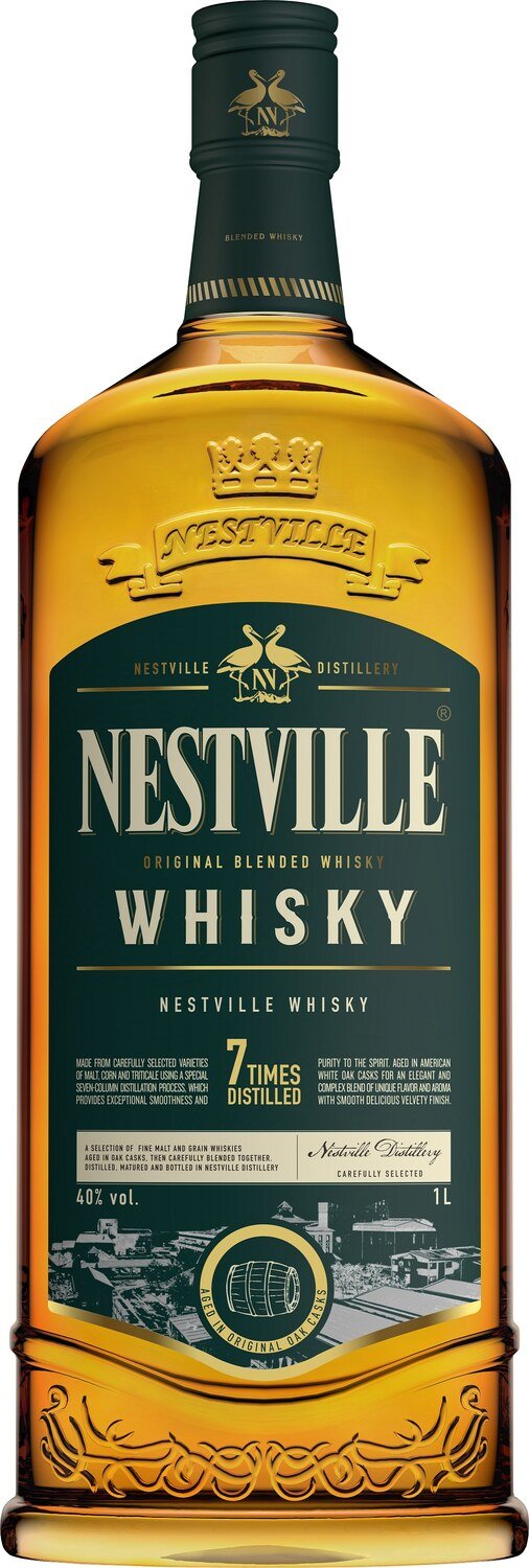 Nestville Whisky Blended 3yo 40% 1L