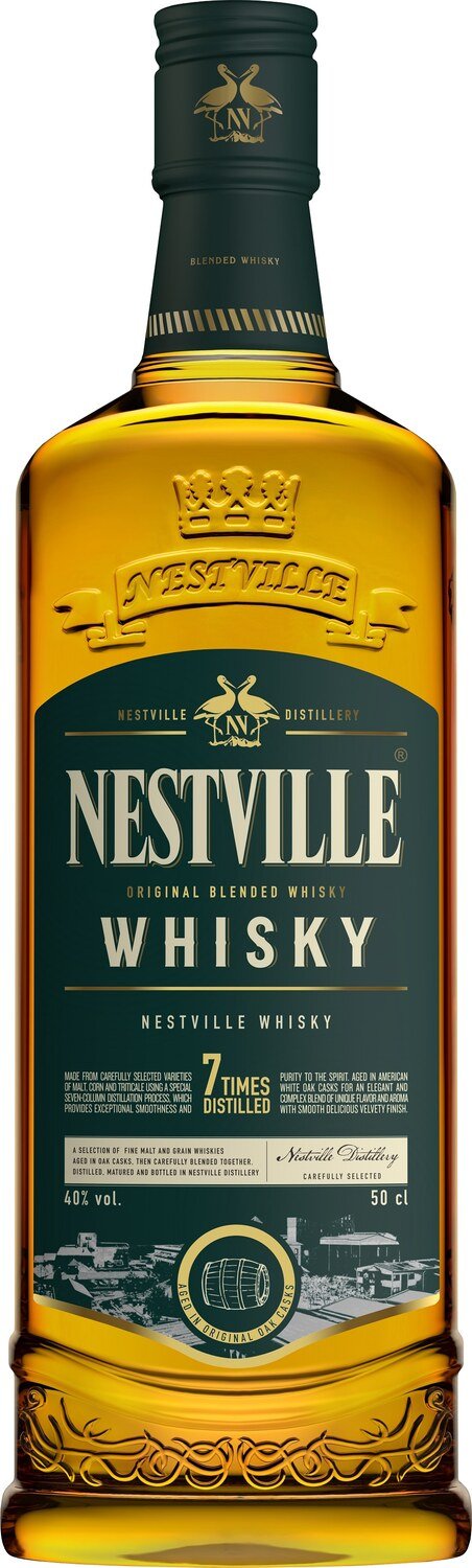 Nestville Whisky Blended 3yo 40% 0,5L