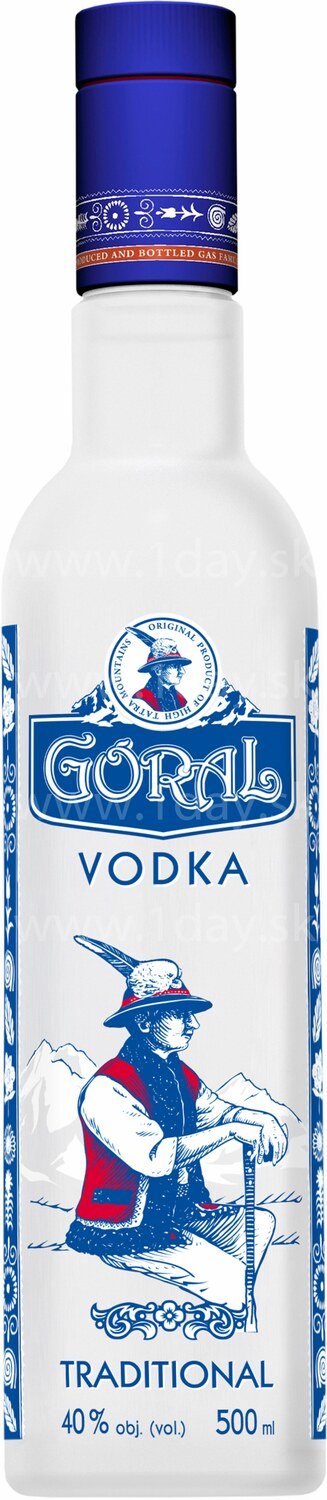Goral Vodka Traditional 40% 0,5L