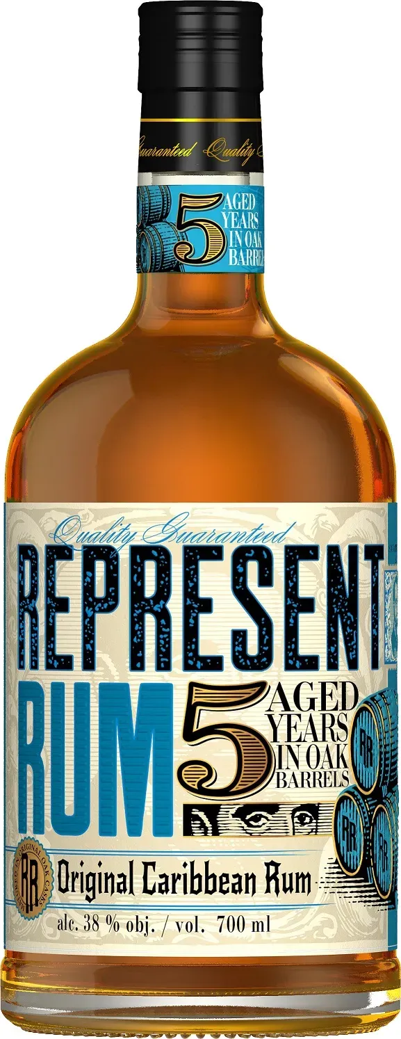 Rum Represent 5y 38% 0,7L