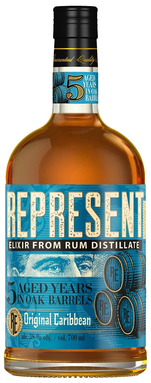 Rum Represent Elixir 5YO 38% 0,7L