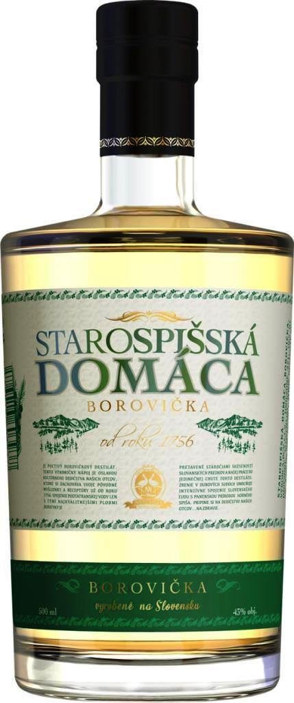 Starospišská Domáca Borovicka 43% 0,5L