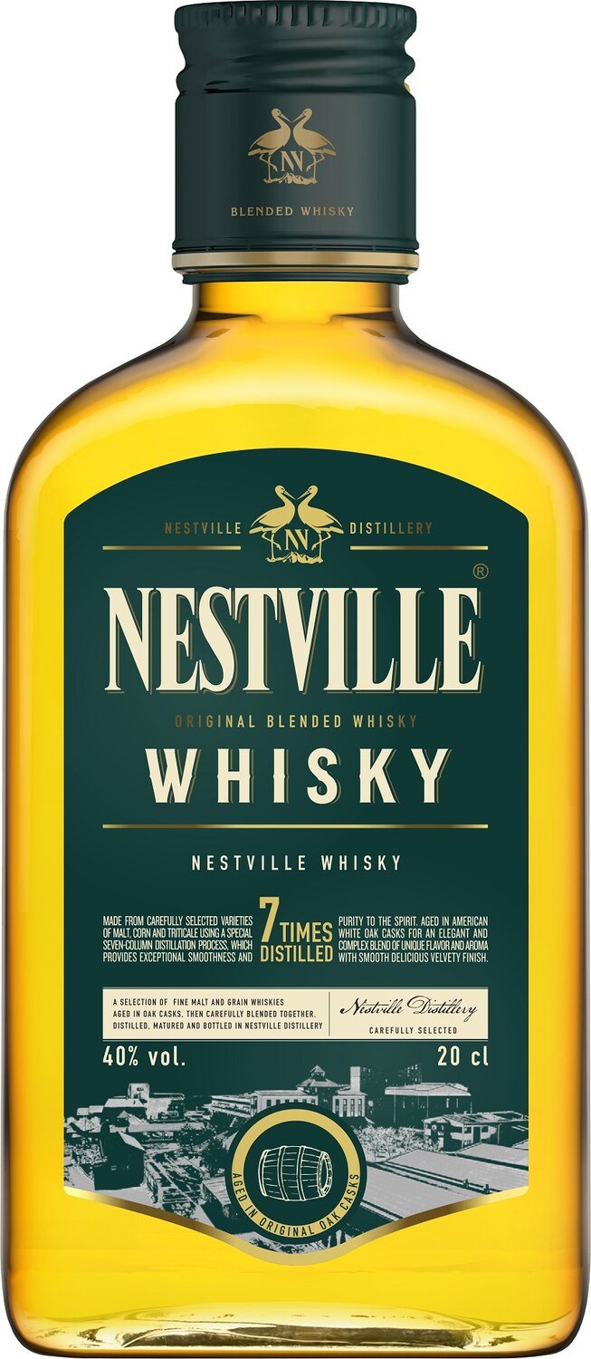 Nestville Whisky Blended 3yo 40% 0,2L