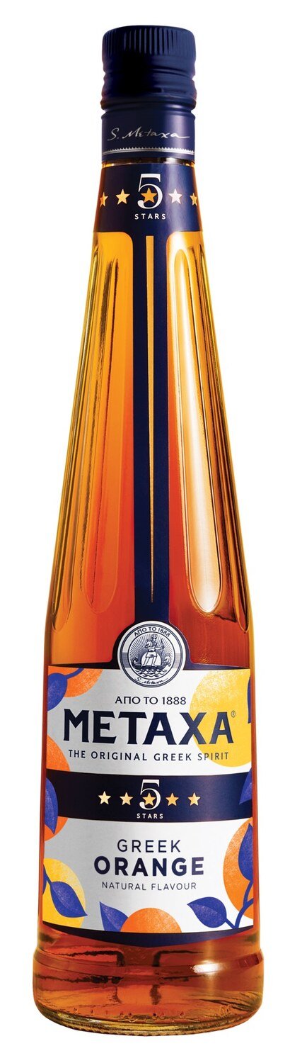 Metaxa 5* Greek Orange 38% 0,7L