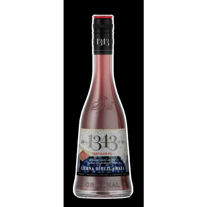 Spiš Originál 1343 Čierna ríbezľa - Baza 38% 0,5L