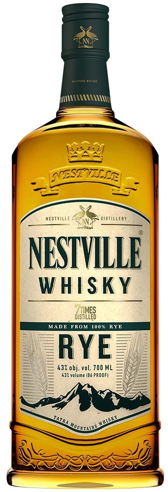 Nestville Whisky RYE 43% 0,7L