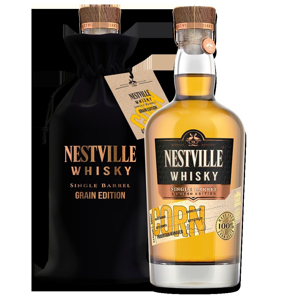 Nestville Whisky Single Barrel Corn 44% 0,5L