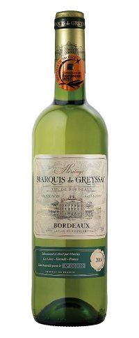 VinoBordeauxA.O.C.MarquisSauvBl0,75