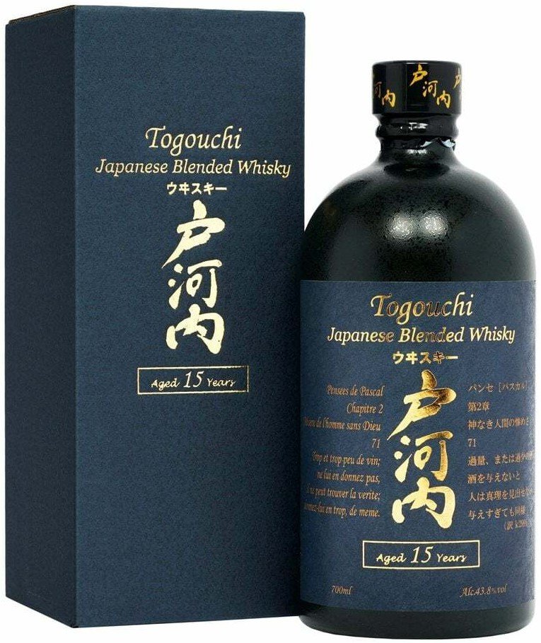 Whisky Togouchi 15y 43,8% 0,7L
