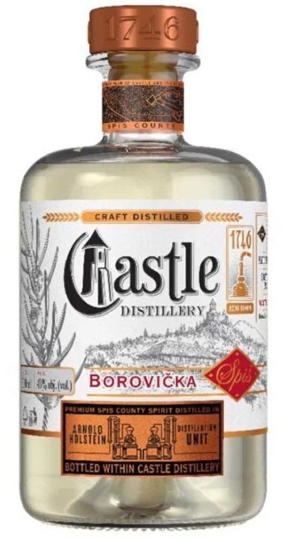 Castle Distillery Borovička 43% 0,5L