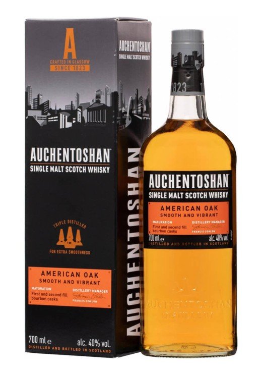 Whisky Auchentoshan American Oak 40% 0,7L