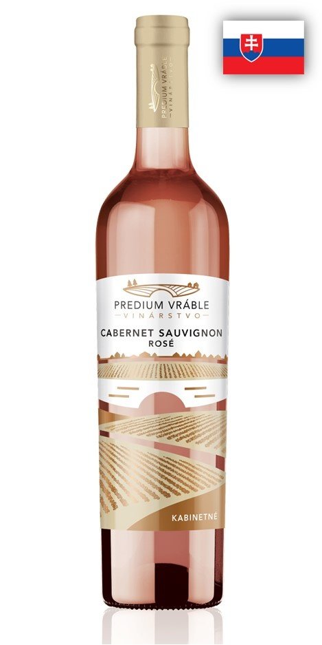 Víno Predium Vráble Cabernet Sauvignon rose 0,75L